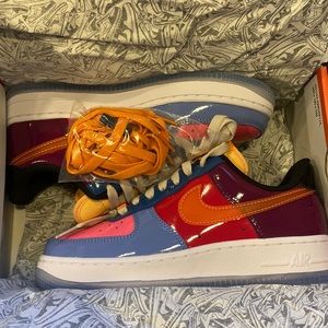 Nike Undefeated Air Force 1 Low SP Mens 4.5/Womens 6